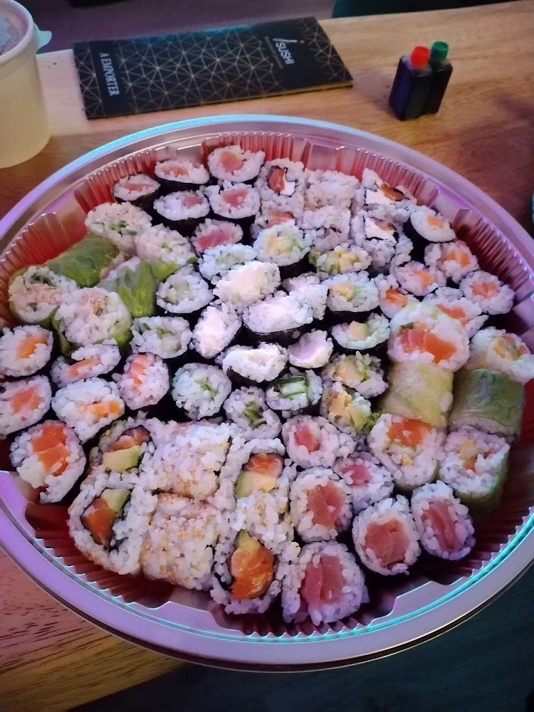 Plateau Maki Sushi Saumon